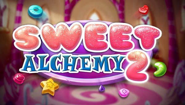 Sweet Alchemy 2 Slot Logo Clover Casino